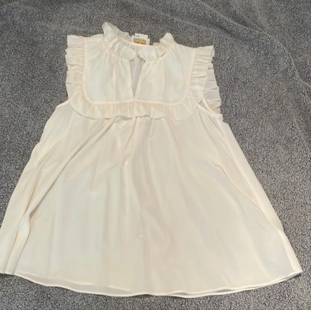 Kate spade raffle silk blouse